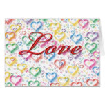 Love and Hearts cards