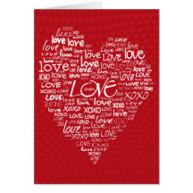 Love and Hearts Greeting Card