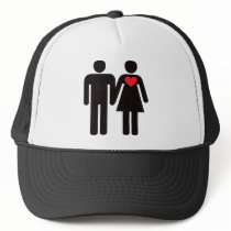 Love and Relationships Mesh Hat
