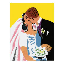 Love and Romance, Vintage Save the Date! Post Cards