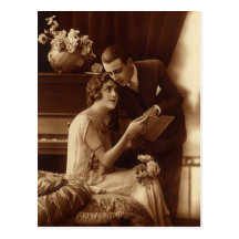 Love and Romance, Vintage Save the Date! Postcards