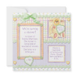 Love at First Sight, Lamb Baby Shower Invitation