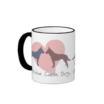 Love Australian Cattle Dogs Coffee Mug