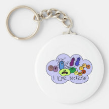 Love Bacteria Key Chain