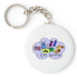 Love Bacteria Key Chain