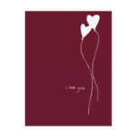 Love Balloons postcards