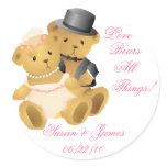 Love Bears All Things stickers