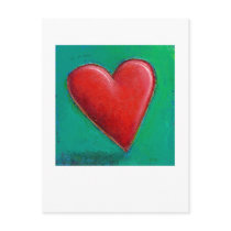 LOVE big red heart fun romantic valentines art