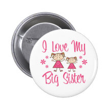Love Big Sister Pink Girls