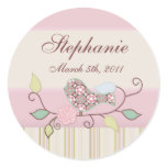 Love Bird Baby Shower Sticker