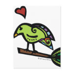 LOVE BIRD POSTCARD