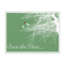 Love Birds 2, save the date postcard
