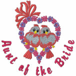 Love Birds - Aunt of the Bride embroidered shirts