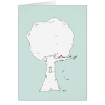 Love Birds Blank Notecard