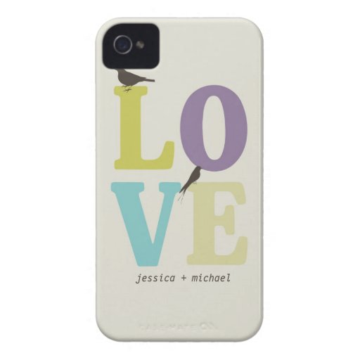 Love Birds Case-Mate iPhone 4 Case