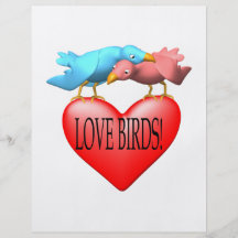 Love Birds Custom Flyer