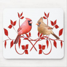 Love Birds Mouse Pads