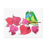 Love Birds postcards