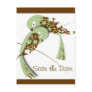 Love birds, Save the Date Post Cards