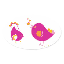 Love Birds Sticker