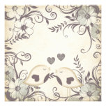 Love Birds Wedding (blank) Personalized Invitations
