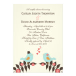 Love Birds Wedding Shower Invitation