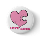 love bites biting heart buttons