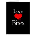 Love Bites T-shirt Greeting Cards