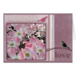 Love blossoms cards
