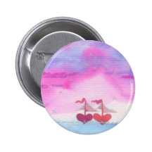 Love Boats At Sunset Pins