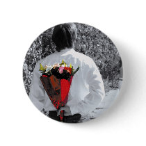 Love Bouquet Button