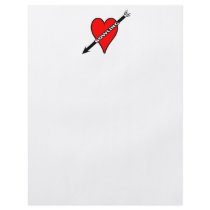 Love Bowling Heart Full Color Flyer