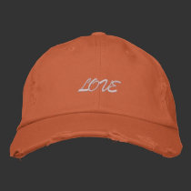 Love Brush Embroidered Cap embroidered hats