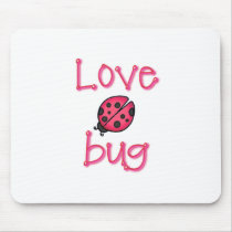 LOVE BUG by SHARON SHARPE Mouse Mat