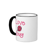 LOVE BUG by SHARON SHARPE Mugs