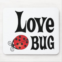 Love Bug - Ladybug Mousemats