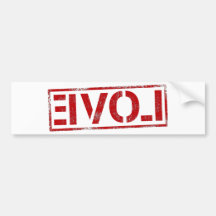 LOVE BUMPER STICKER