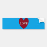 LOVE Bumper Sticker
