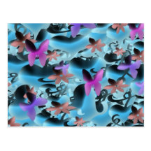 Love & Butterflies Post Cards