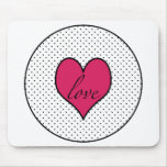 Love Button Mousepad
