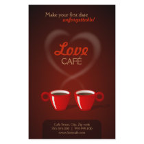 Love Cafe flyer