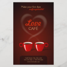 Love Cafe flyer