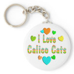 Love Calico Cats keychains