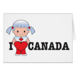 Love Canada Greeting Cards