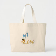 Love Canvas Bags