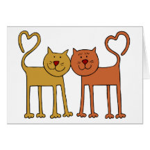 Love Cats Card
