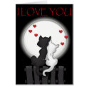 Love Cats - customised cards