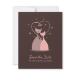Love Cats - Save the Date announcement invitations