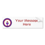 Love Chalice Customisable Bumper Sticker bumper stickers