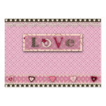 Love Charm Gift Tag business cards